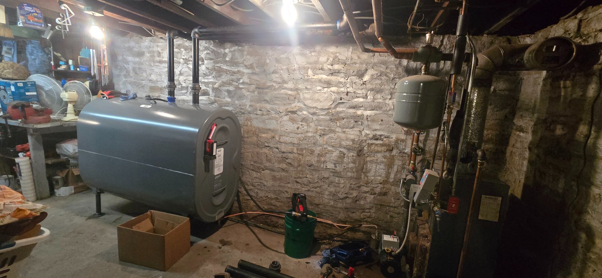 Dual mini-split outdoor units